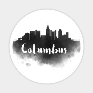 Columbus watercolor Magnet